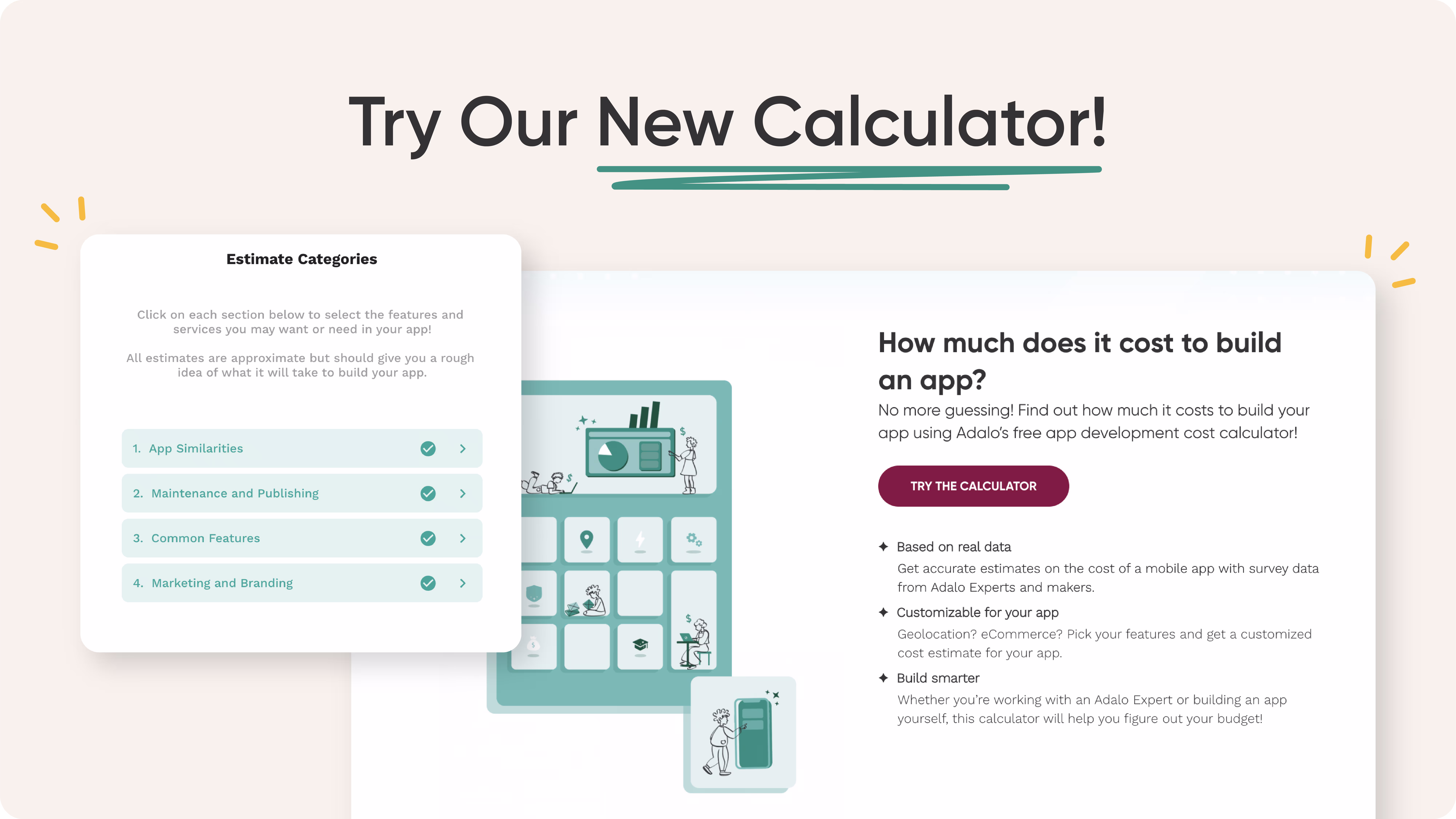 Adalo запускает калькулятор стоимости разработки приложений для создания приложений без кода