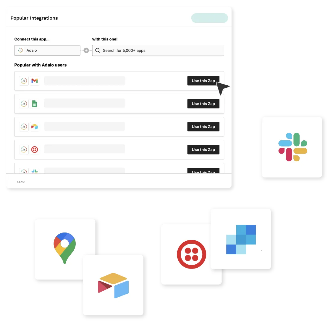 Для вас созданы готовые шаблоны Zaps
