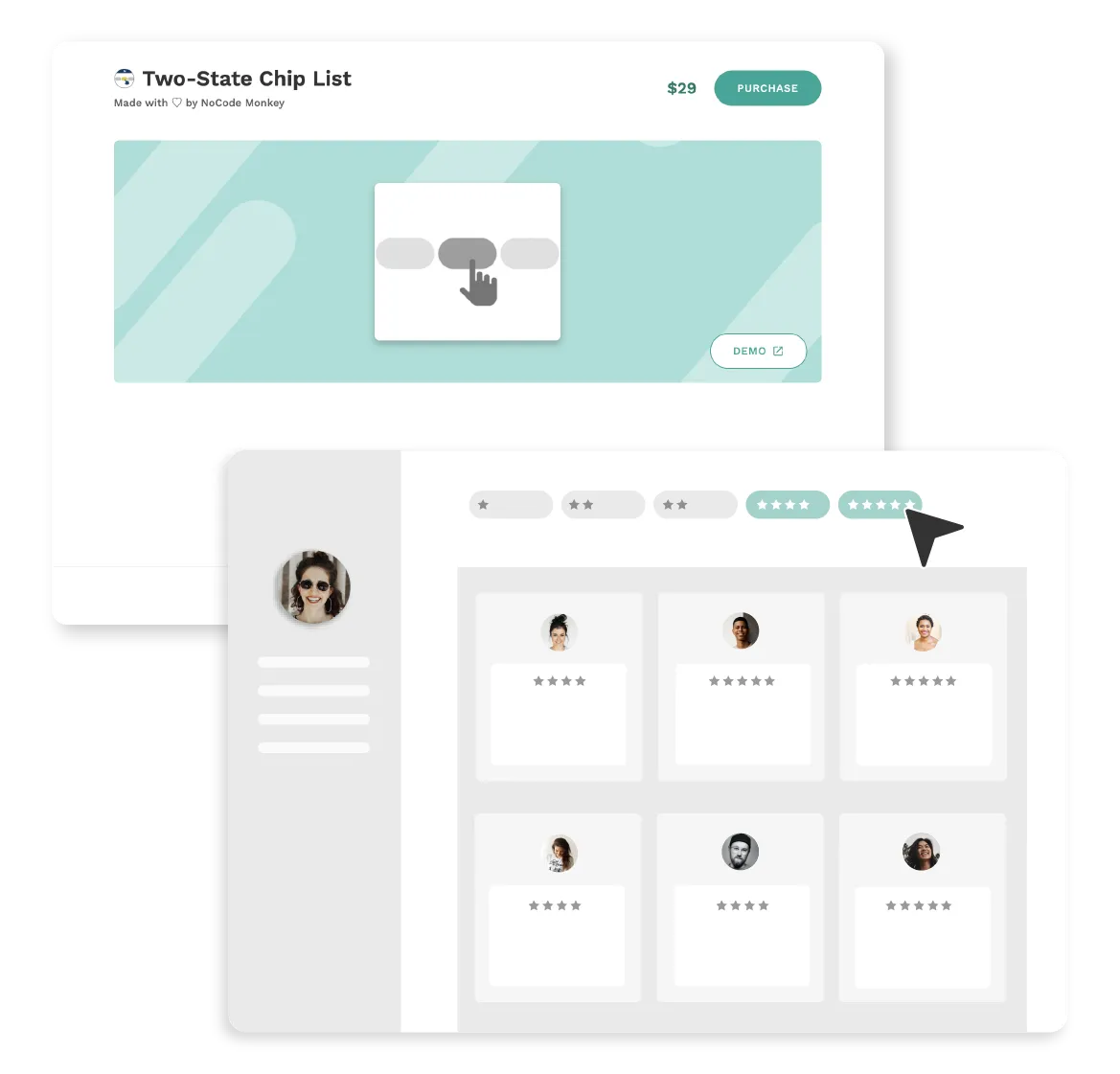 Список микросхем для двух государств