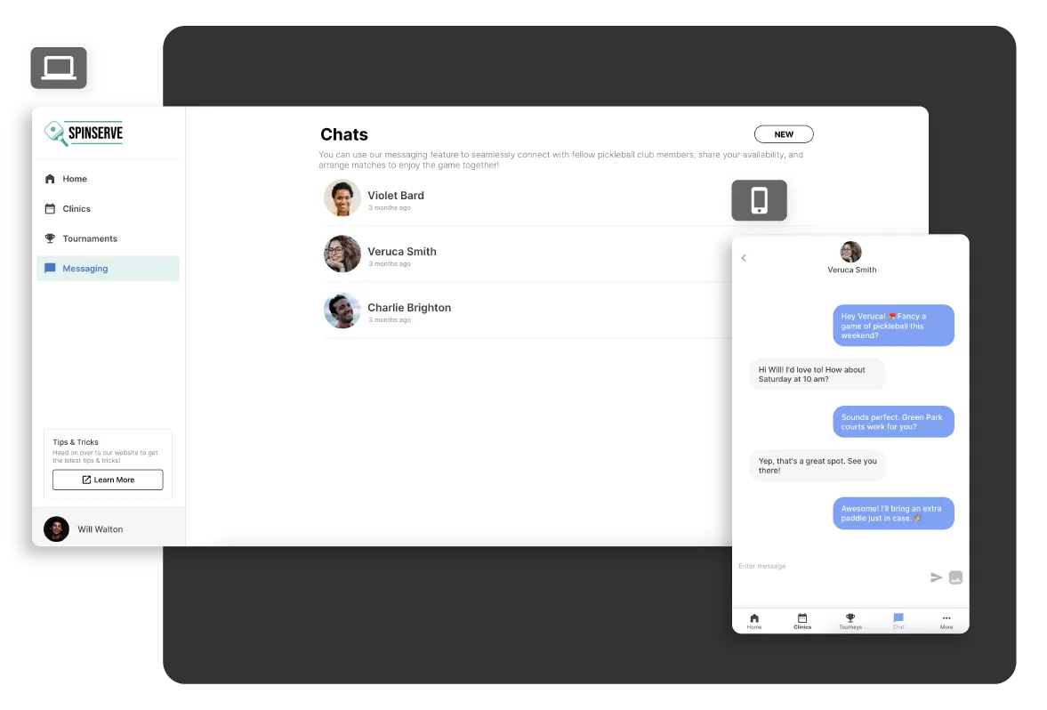 Создайте приложение, в котором ваши клиенты смогут общаться в чате