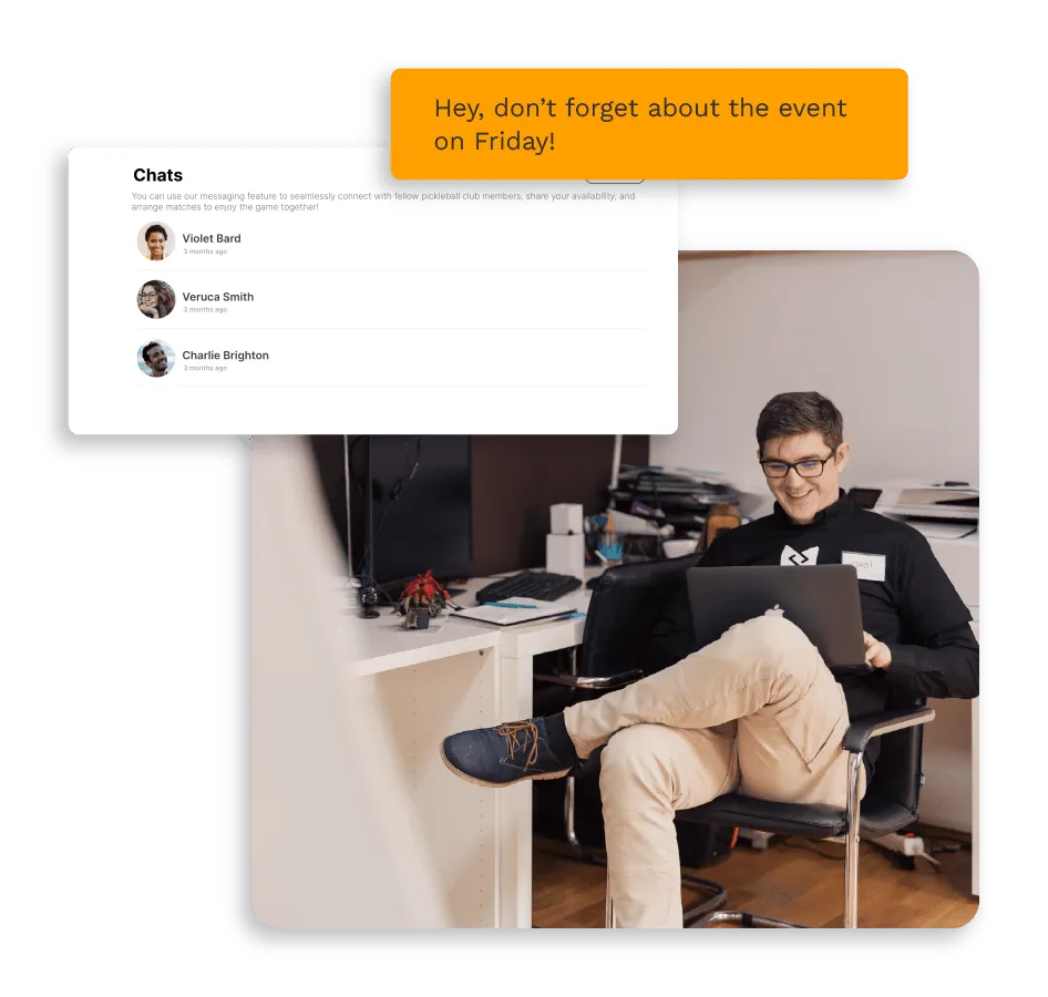Сообщение участнику сообщества