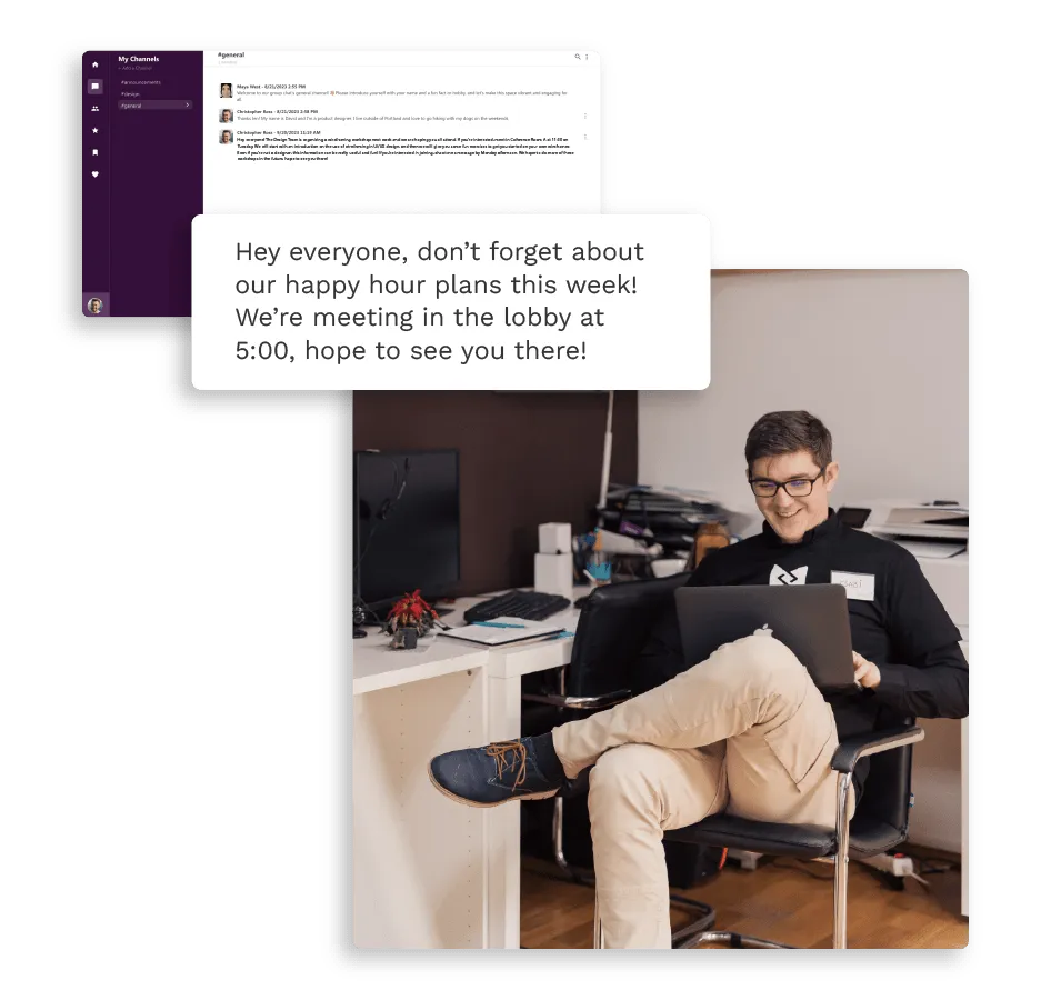 Отправляйте сообщения всему сообществу
