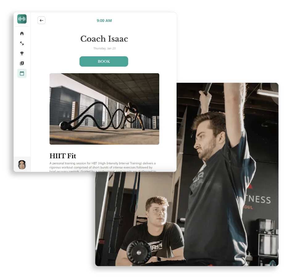 Планирование клиентов персональных тренировок