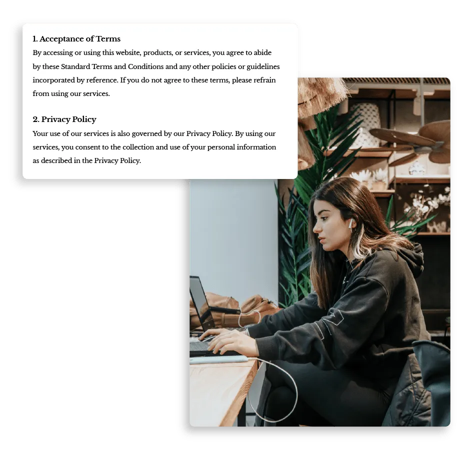 Условия использования дисплея