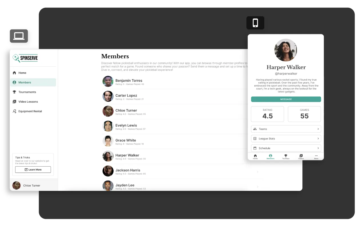 Просматривайте изображения всех пользователей вашего пользовательского приложения