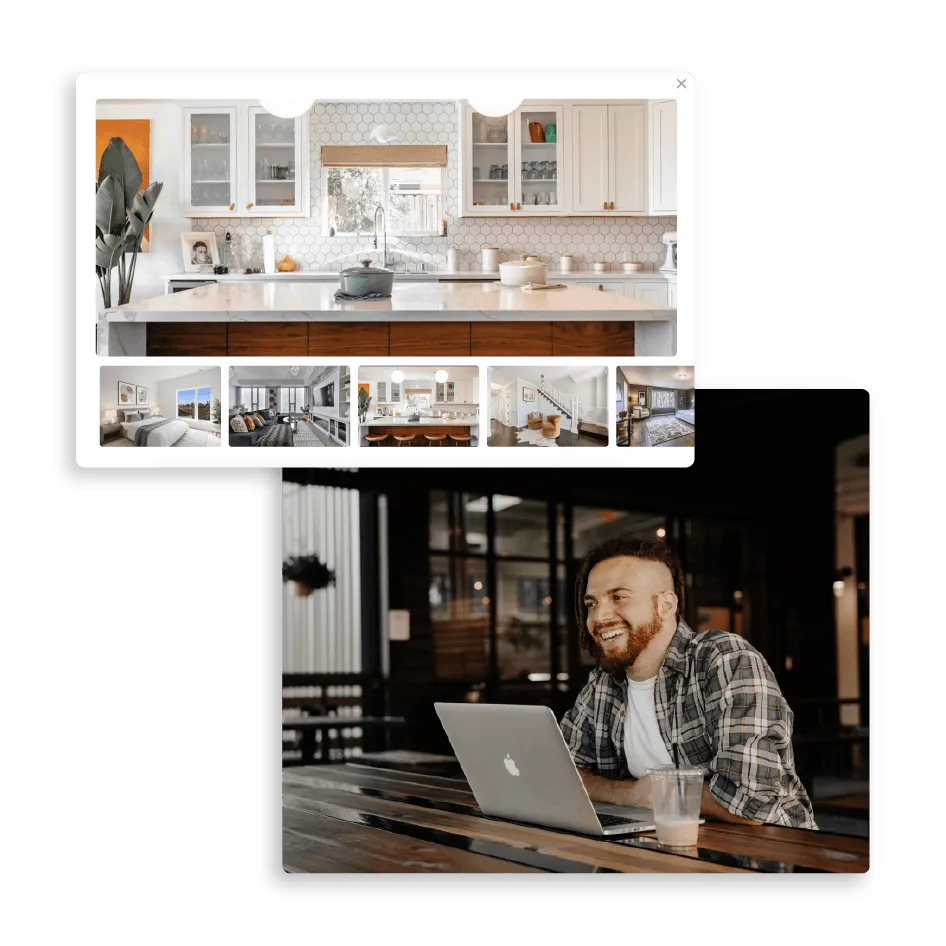 Представление списка объектов недвижимости