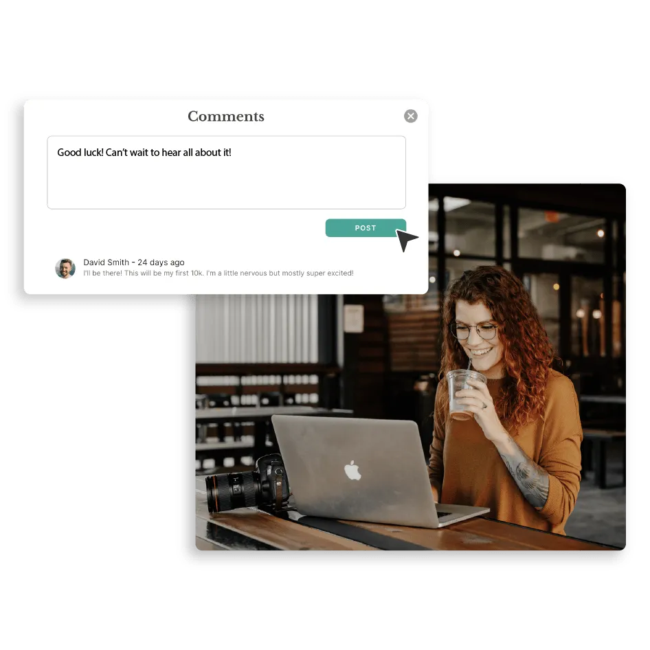 Комментируйте сообщения