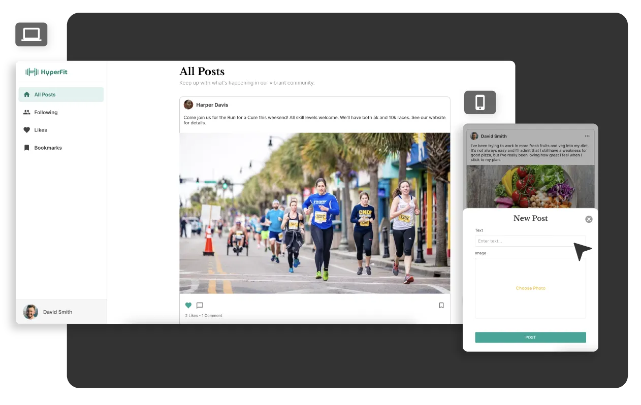 Создание приложения для социальных сетей без изображения кода