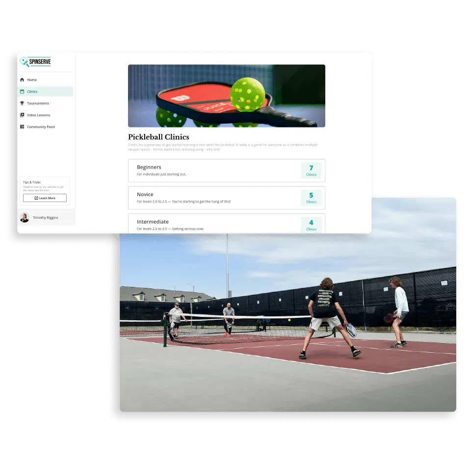 Предложение по покупке оборудования для пиклбола и участию в лиге