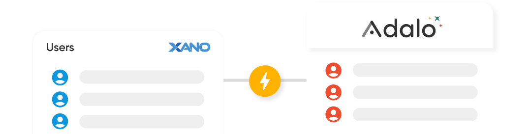 Интеграция бэкэнда Xano с конструктором приложений Adalo