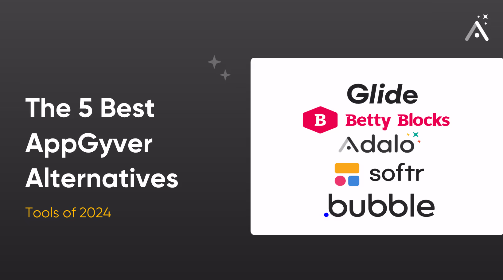 5 лучших альтернатив AppGyver на данный момент (2026)