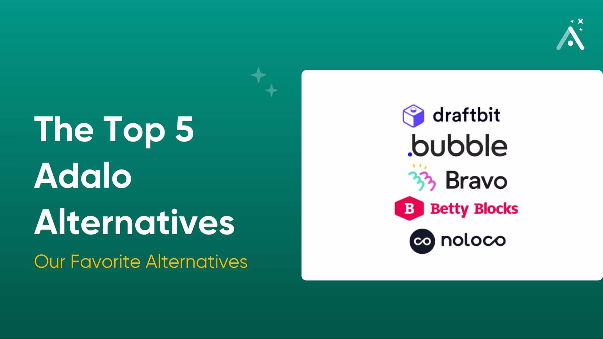 5 лучших альтернатив Adalo