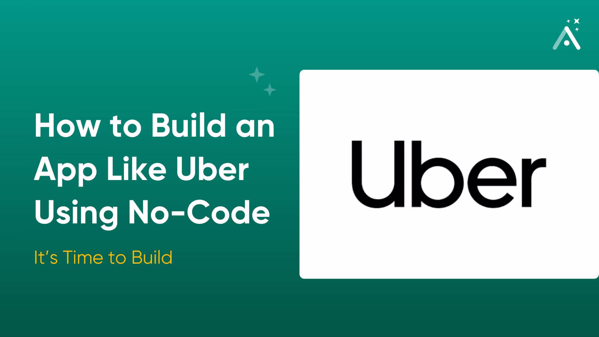 Как создать приложение, подобное Uber, используя No-Code