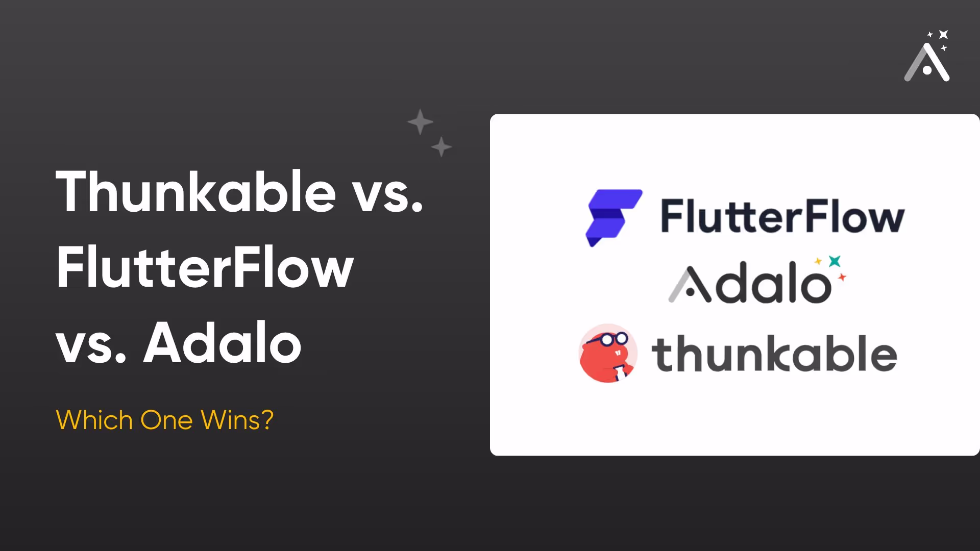 Thunkable, FlutterFlow и Adalo: кто победит?