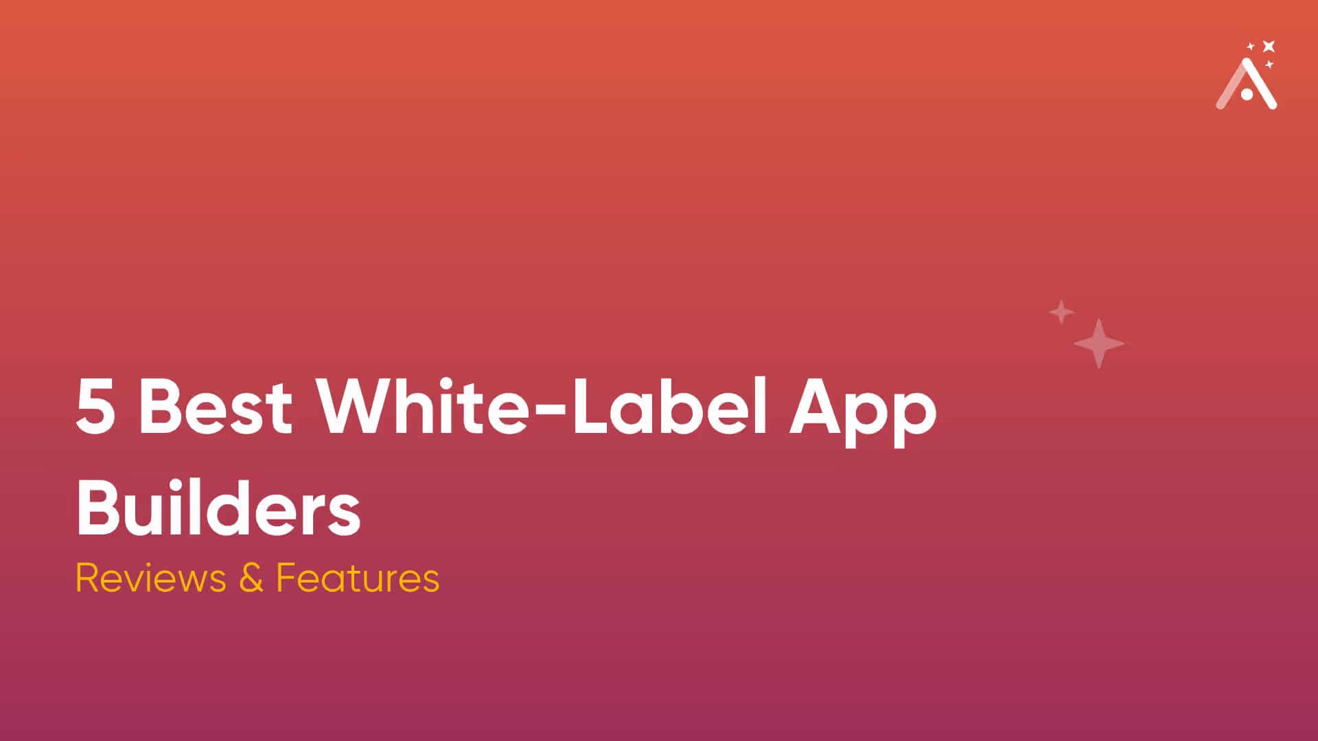 5 лучших конструкторов приложений под белой маркой в 2025 году: обзоры и функции 🏷️