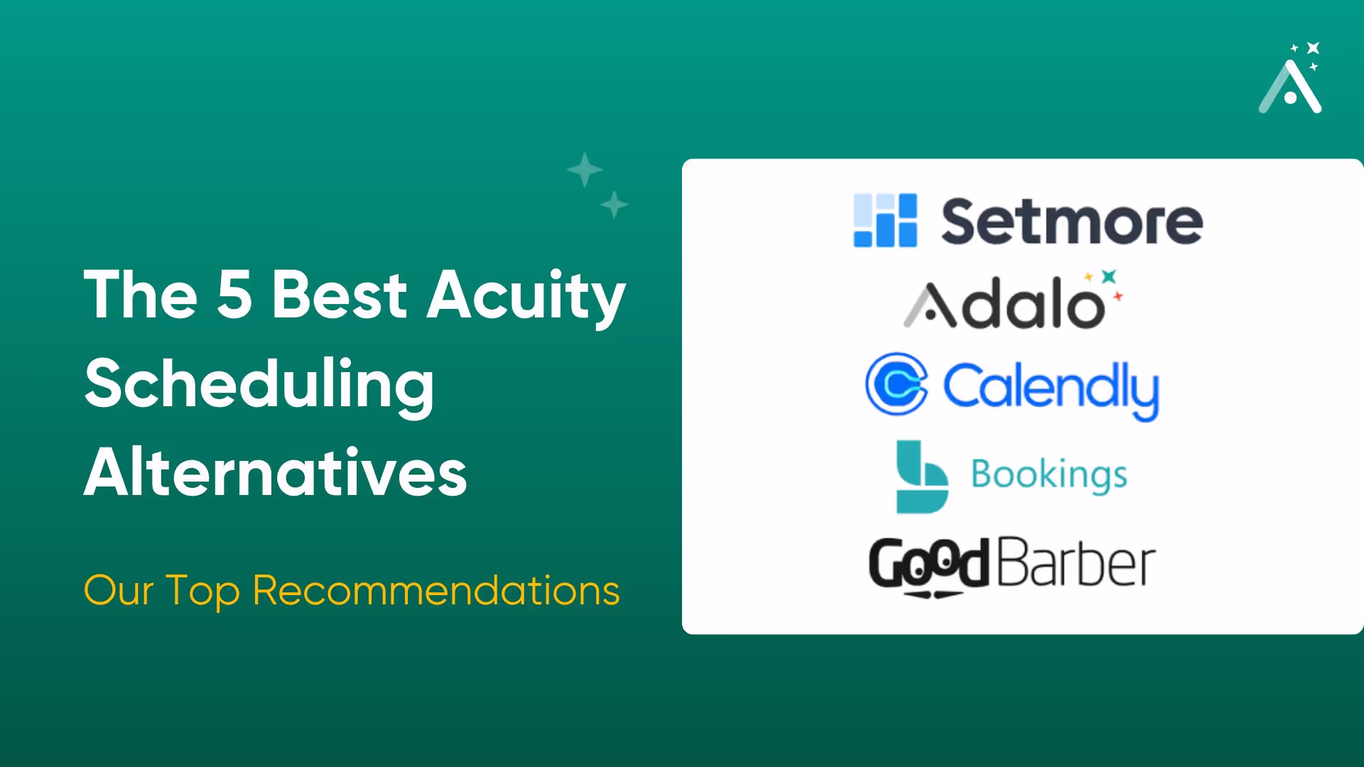 5 лучших альтернатив Acuity Scheduling в 2025 году