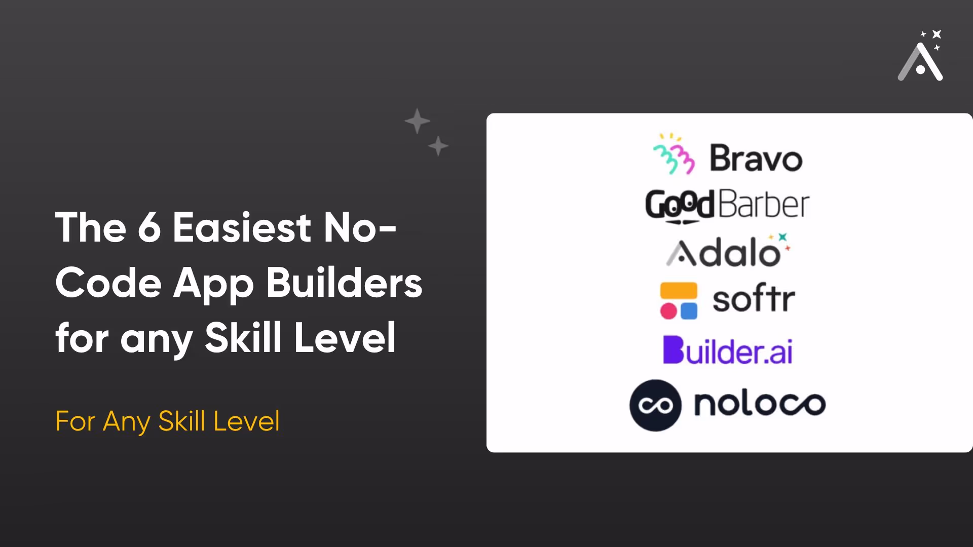 6 самых простых конструкторов приложений без программирования для пользователей любого уровня подготовки | 2026