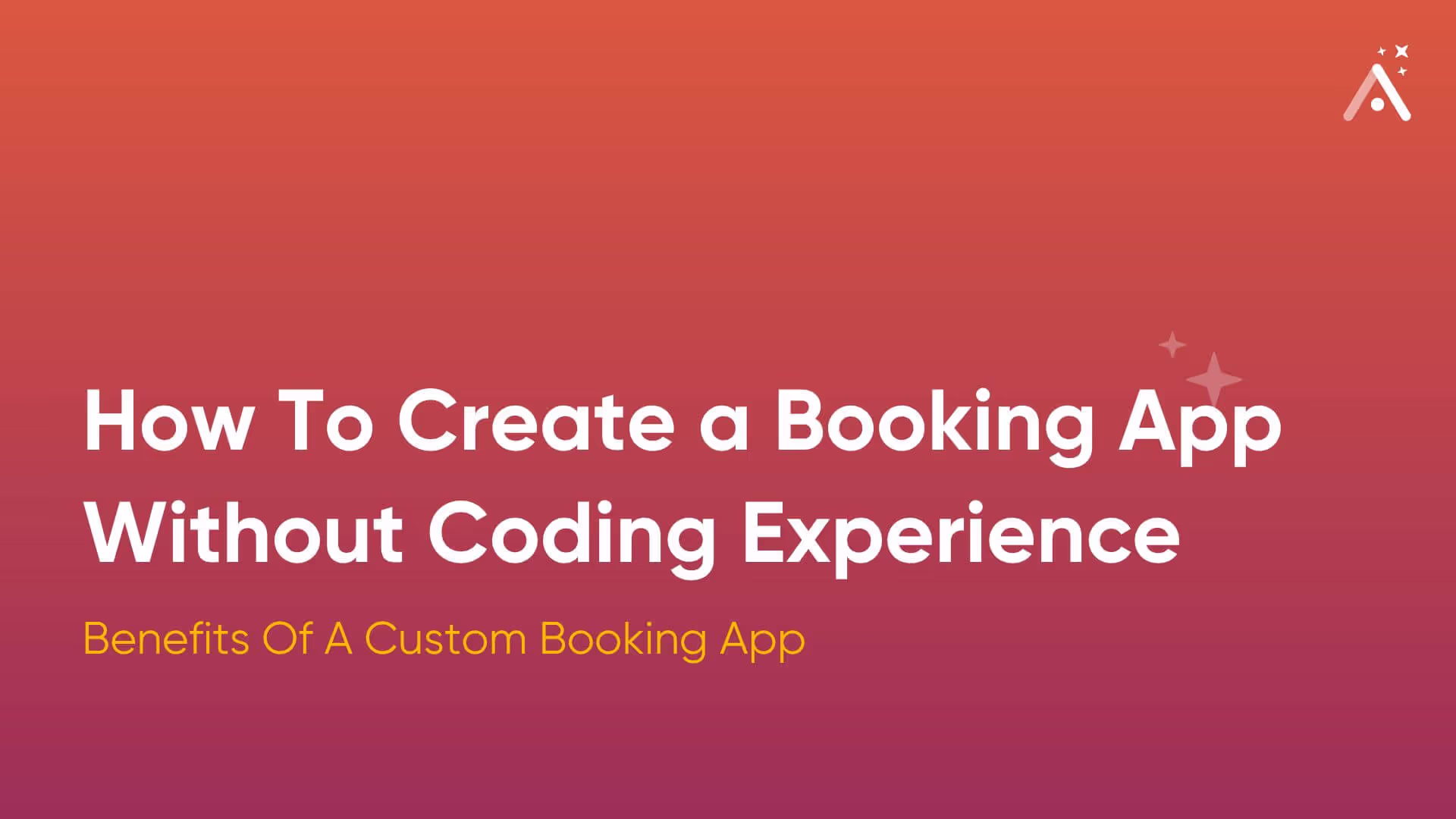 Как создать приложение для бронирования без опыта кодирования
