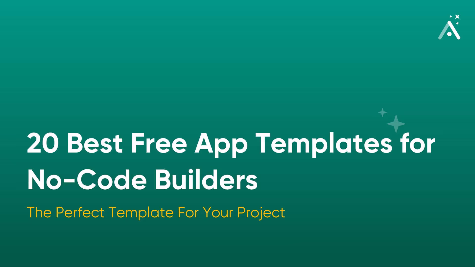 20 лучших бесплатных шаблонов приложений для конструкторов без кода