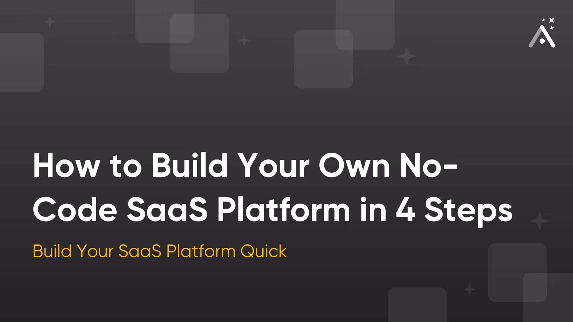 Как создать собственную SaaS-платформу без программирования за 4 шага