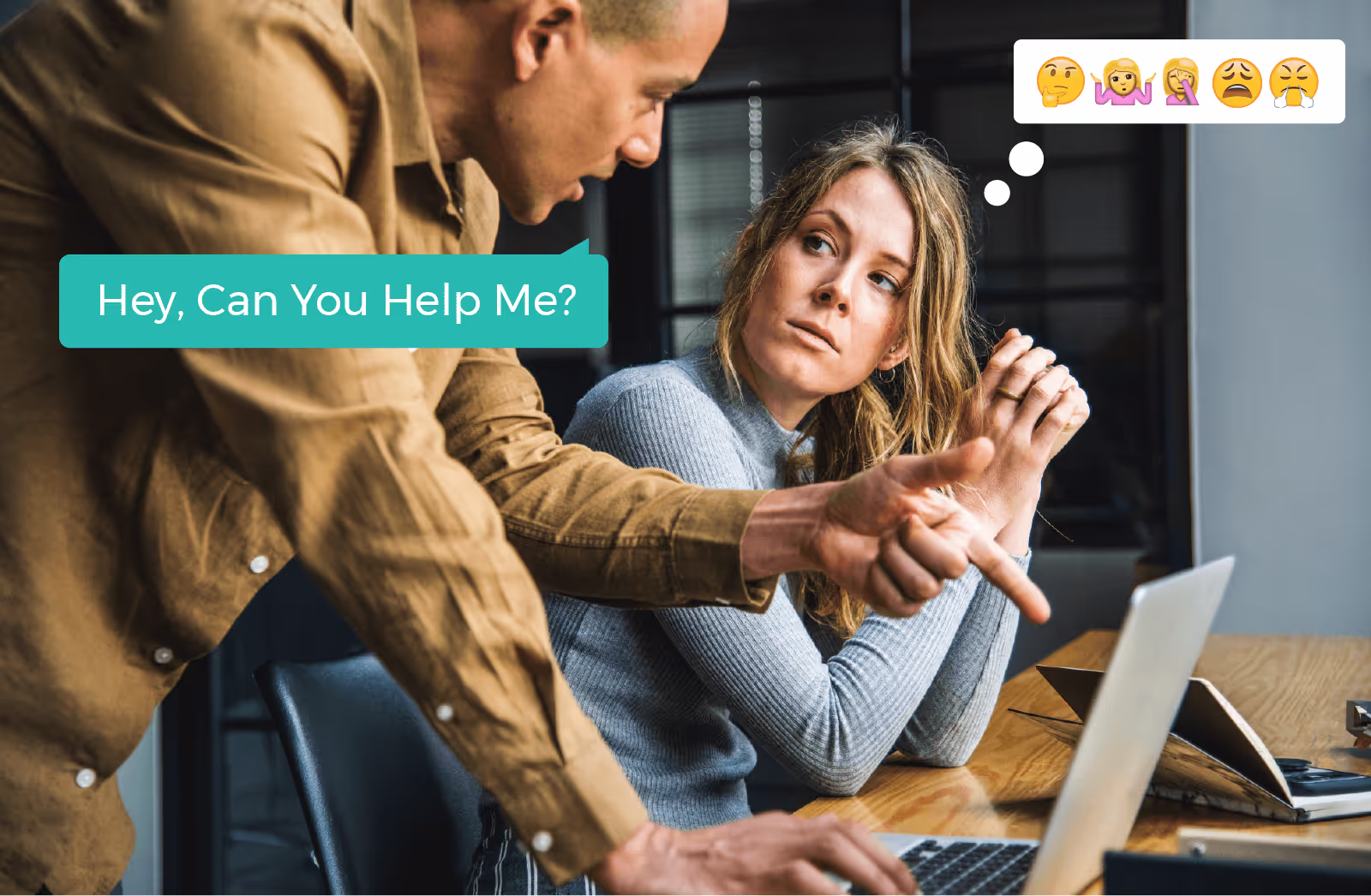 5 опасных слов - "Эй, ты можешь мне помочь?".