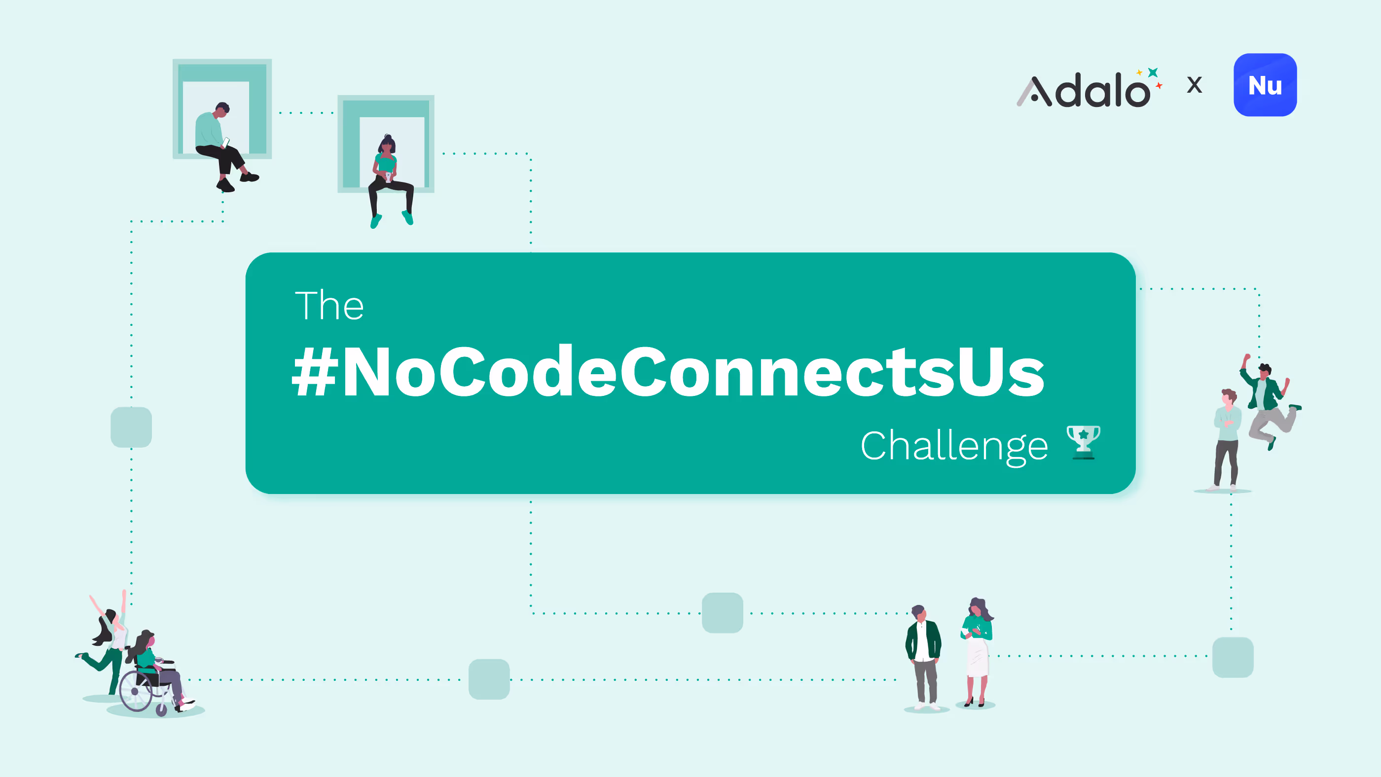 Приложение #NoCodeConnectsUs Challenge App Showcase