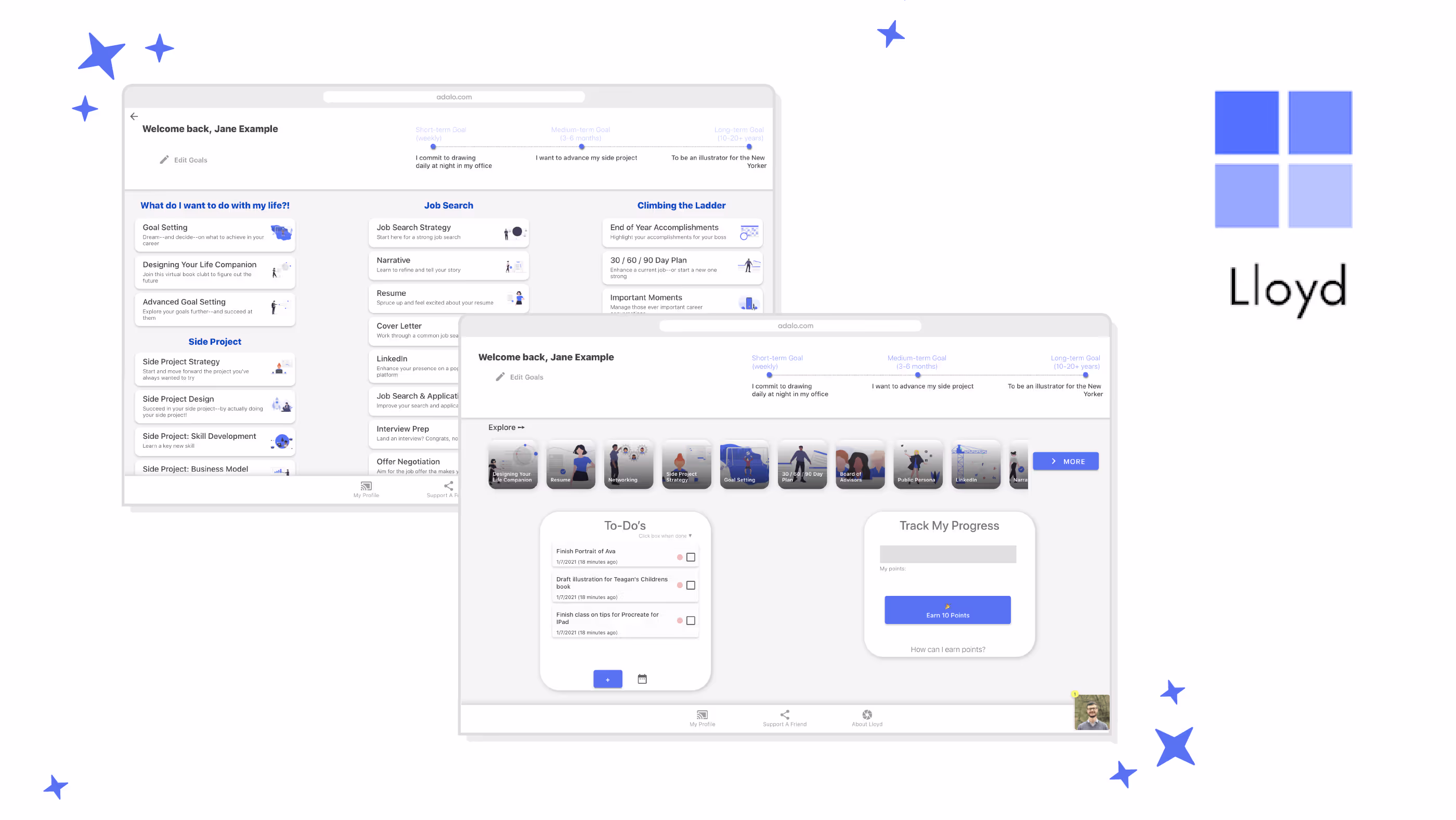 Братья и сестра запускают стартап с помощью No-Code | Скажите "Привет" LLoyd: Waze для вашей карьеры