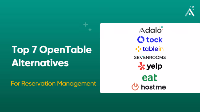 7 лучших альтернатив OpenTable для управления бронированием