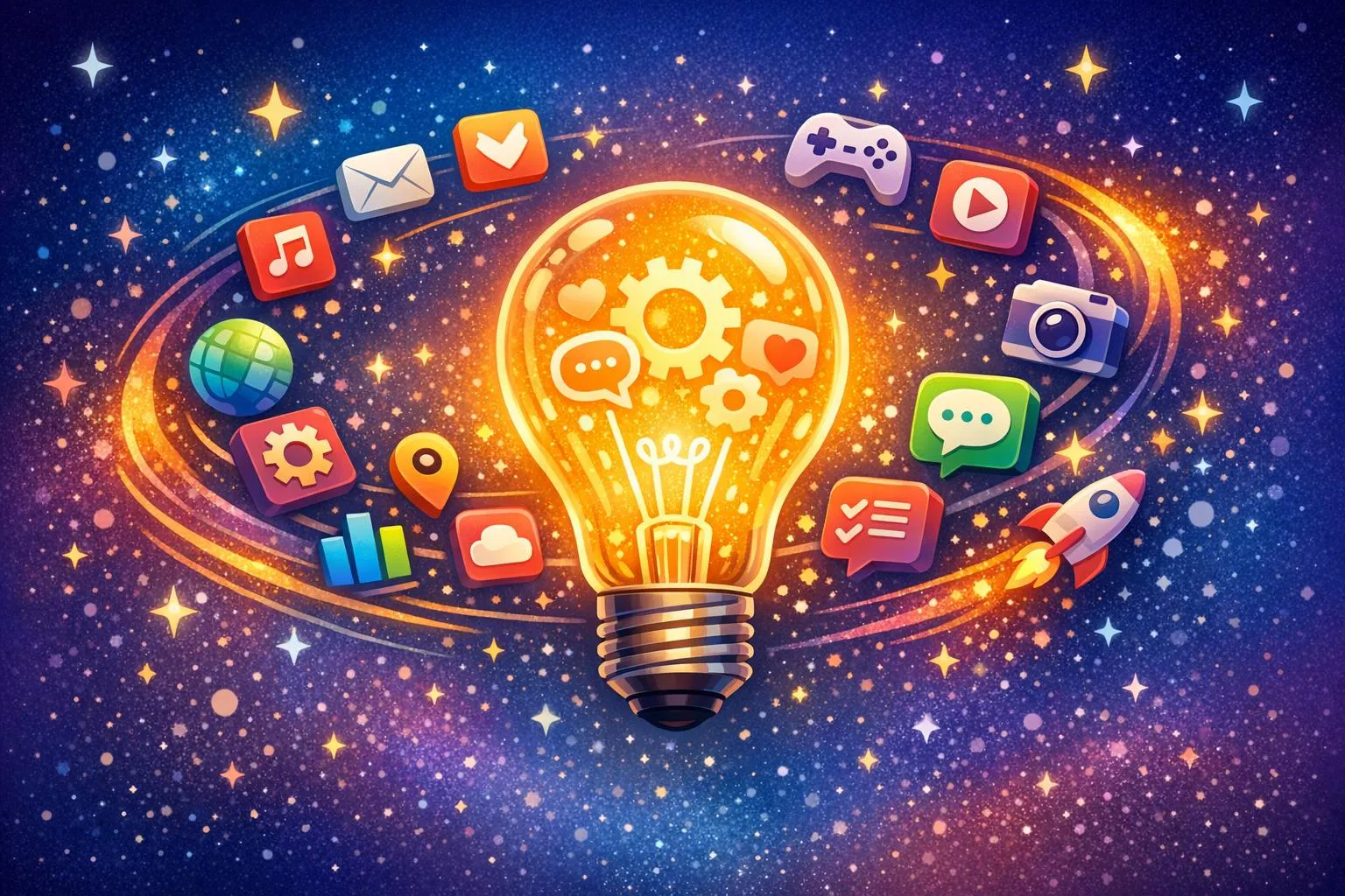 Генератор идей для приложений для творческих умов