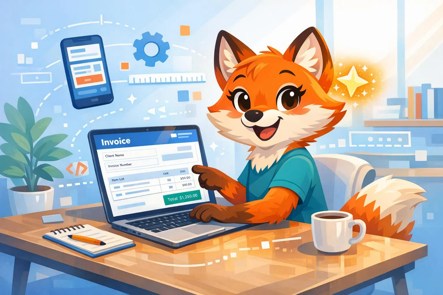 Как создать приложение для выставления счетов