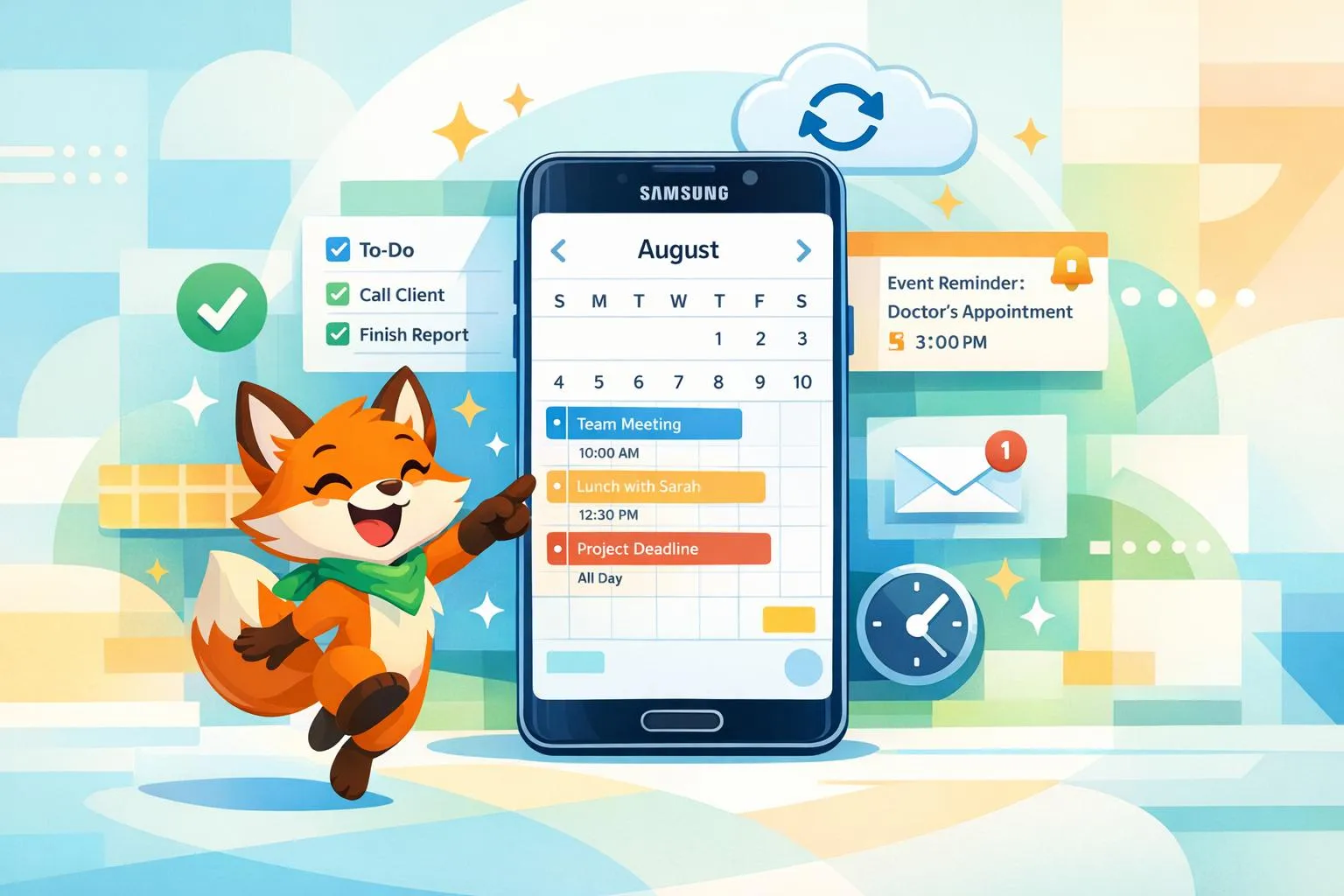 Как создать цифровой календарь, необходимый для Samsung и Android
