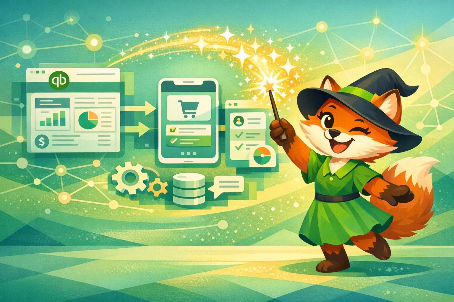 Как создать приложение с использованием данных Quickbooks