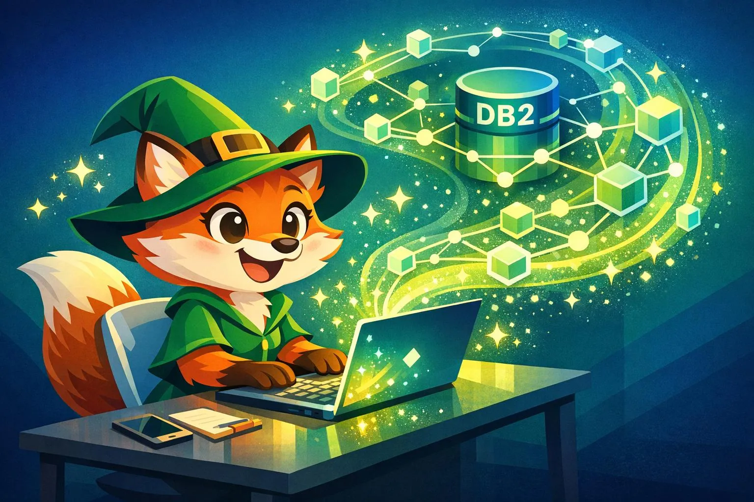 Как создать приложение с использованием данных IBM DB2