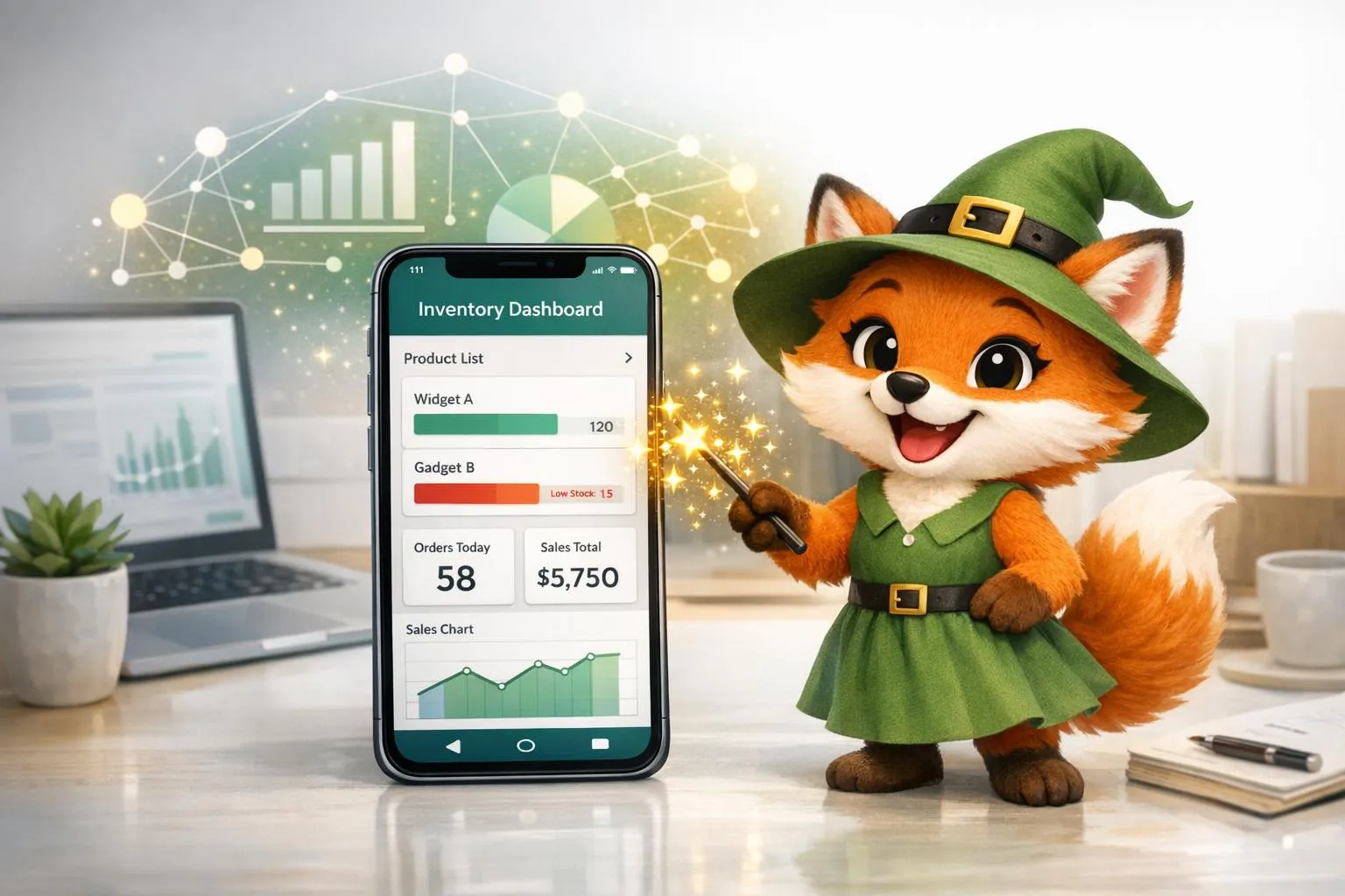 Как создать приложение с использованием данных Flexnet ERP