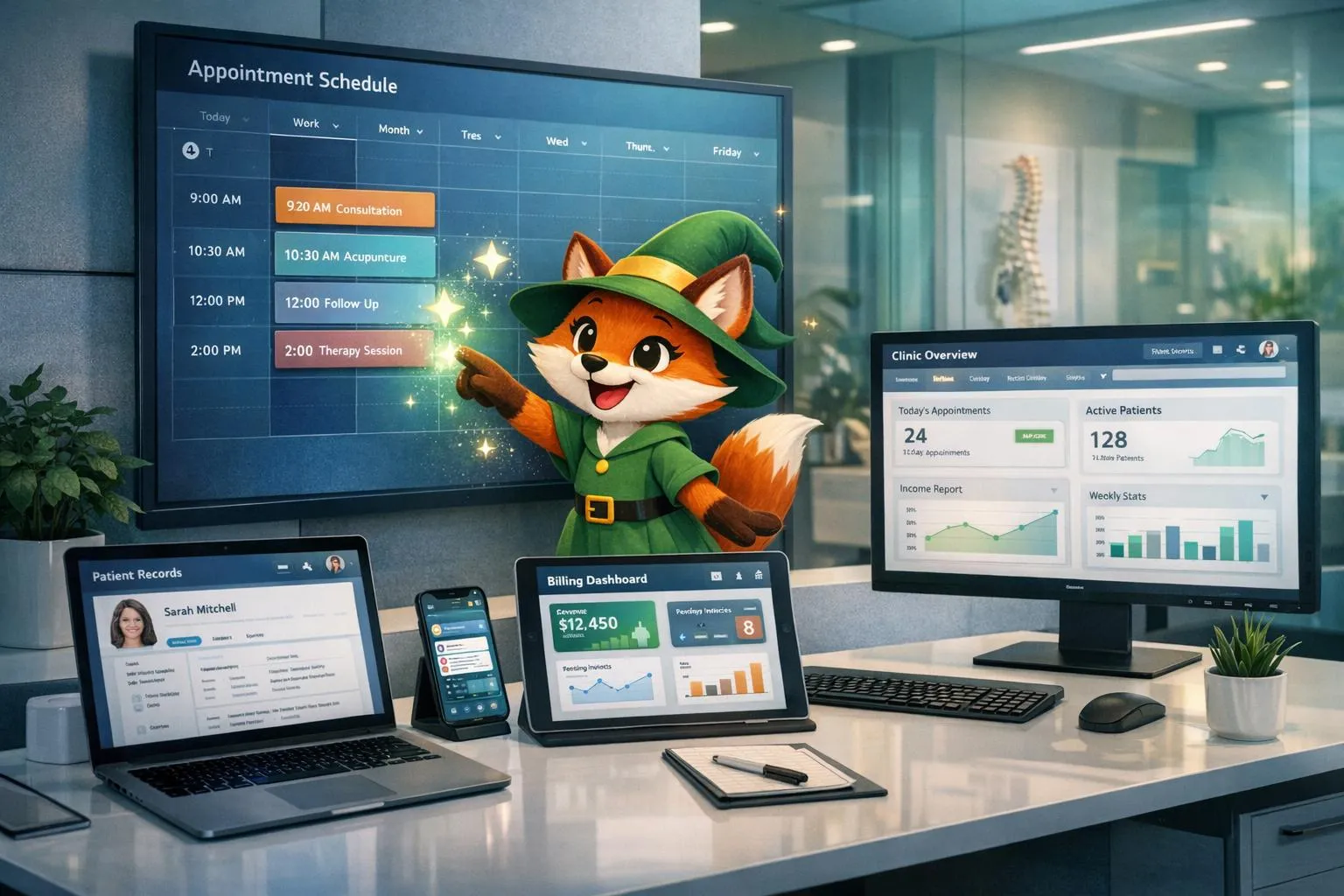 Как создать интегрированное веб-приложение и мобильное приложение для управления клиникой интегративной медицины