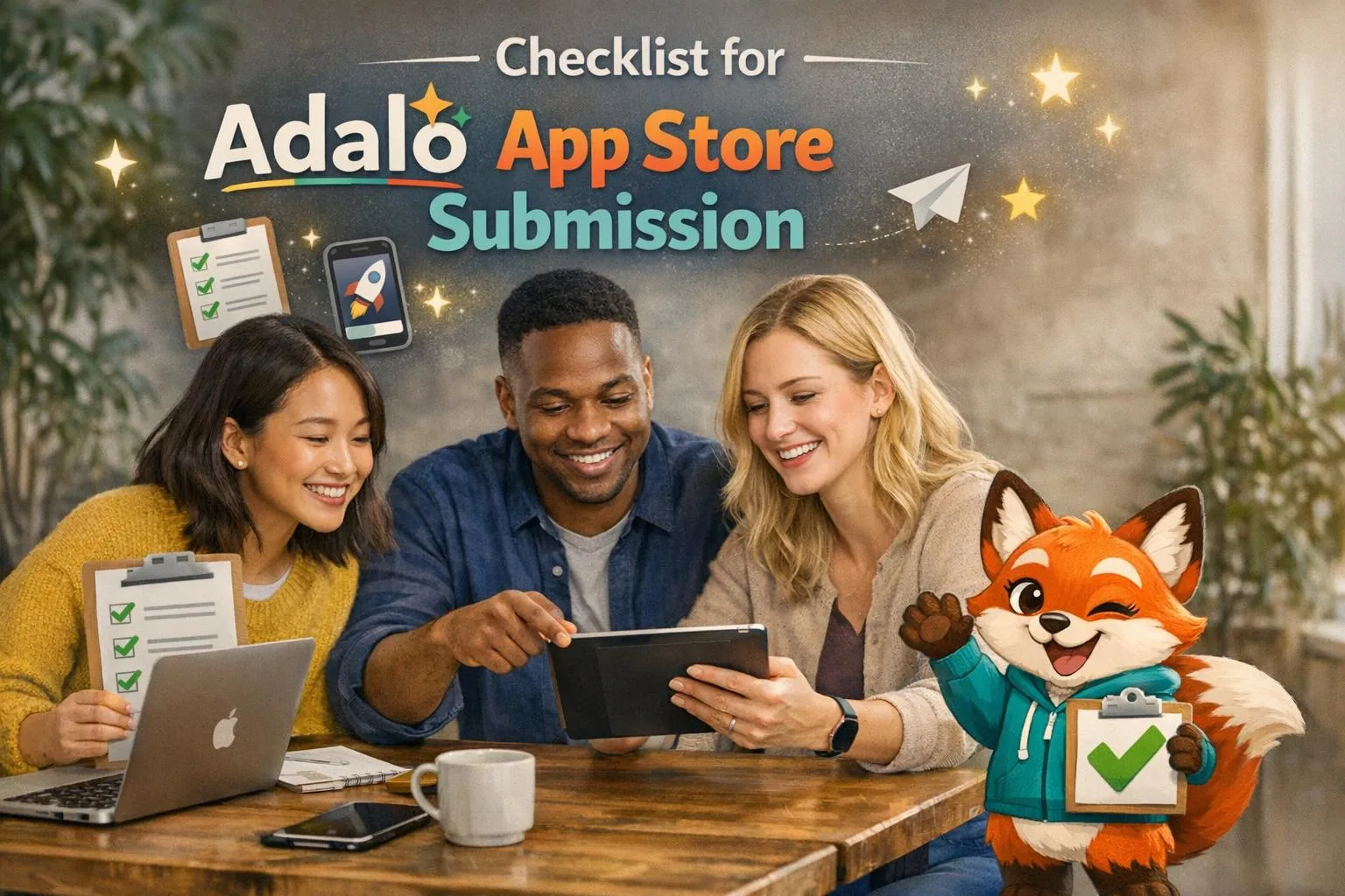 Контрольный список для подачи заявки в Adalo App Store