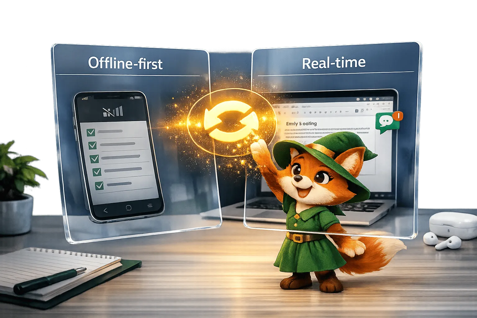 Офлайн-синхронизация и синхронизация в реальном времени: управление конфликтами данных