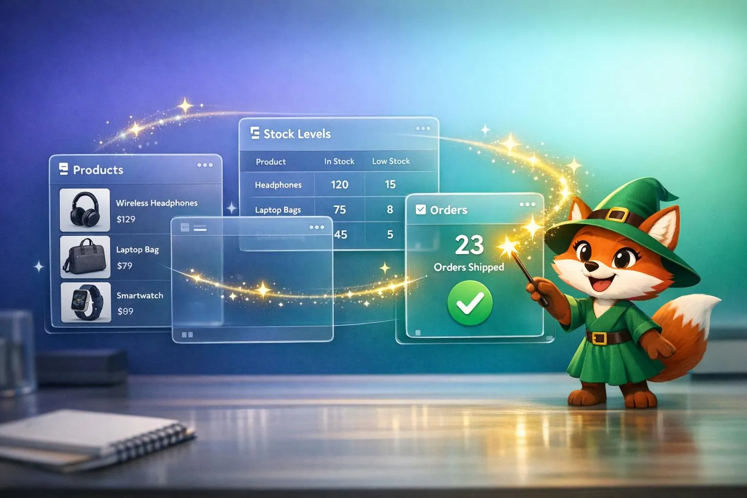 Создавайте приложения для управления запасами без программирования