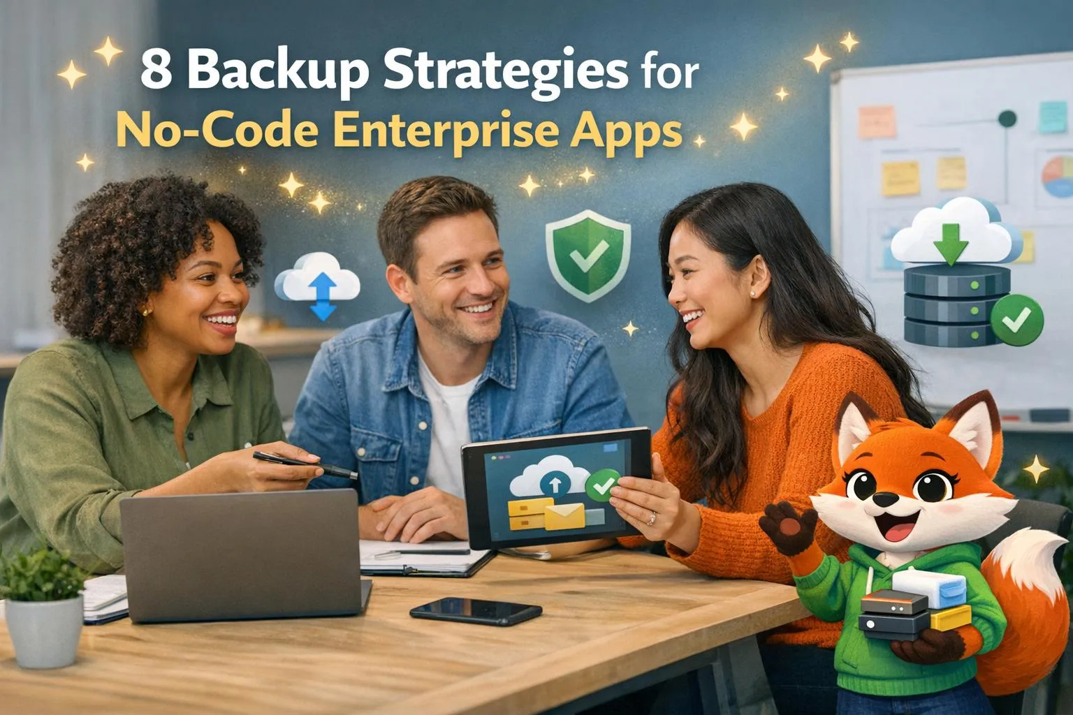 8 стратегий резервного копирования для корпоративных приложений без кода