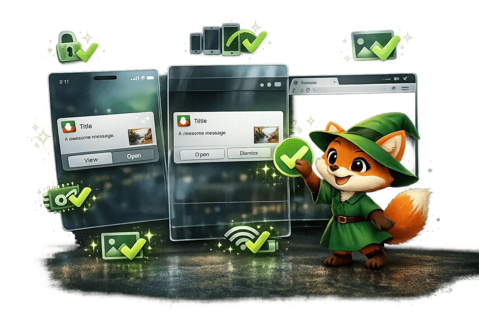 Контрольный список для тестирования push-уведомлений