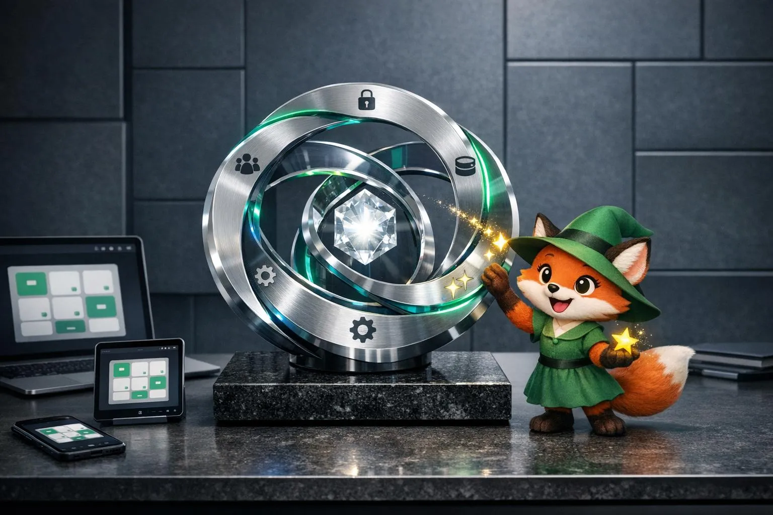 Создание приложения для сотрудников, ориентированного на искусственный интеллект и RBAC