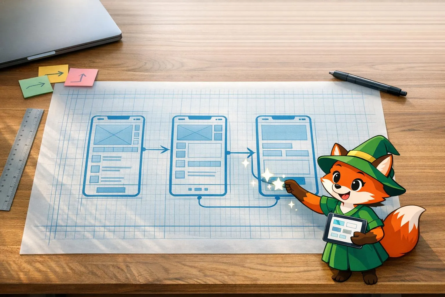 Почему важен вайрфрейминг в разработке приложений без кода