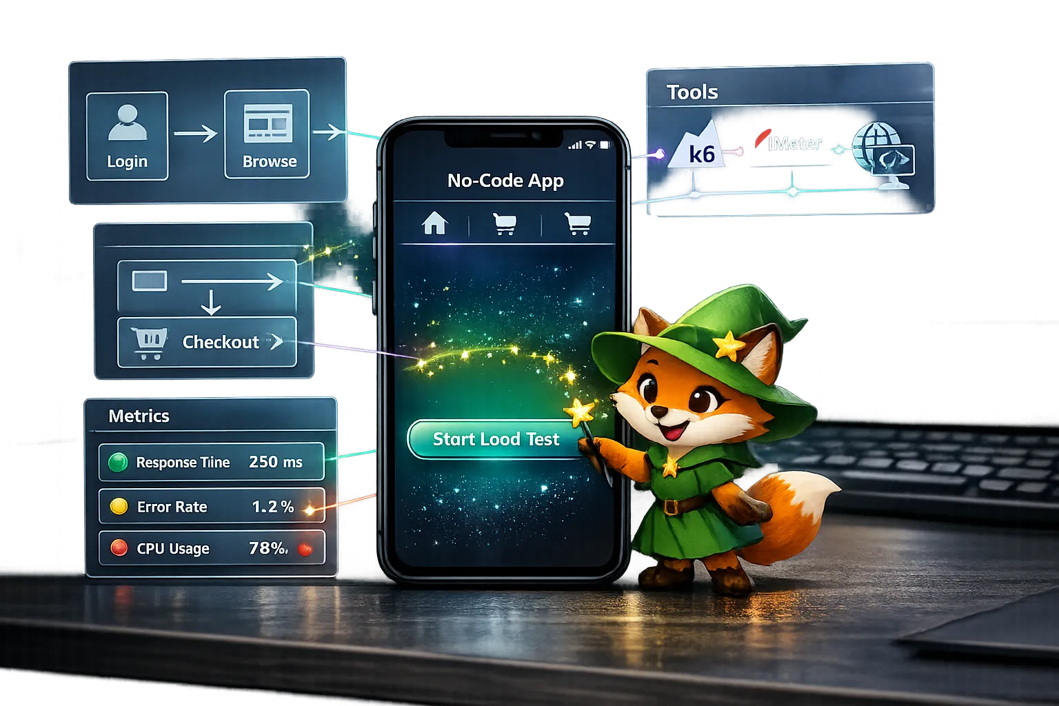 Полное руководство по стресс-тестированию приложений без кода