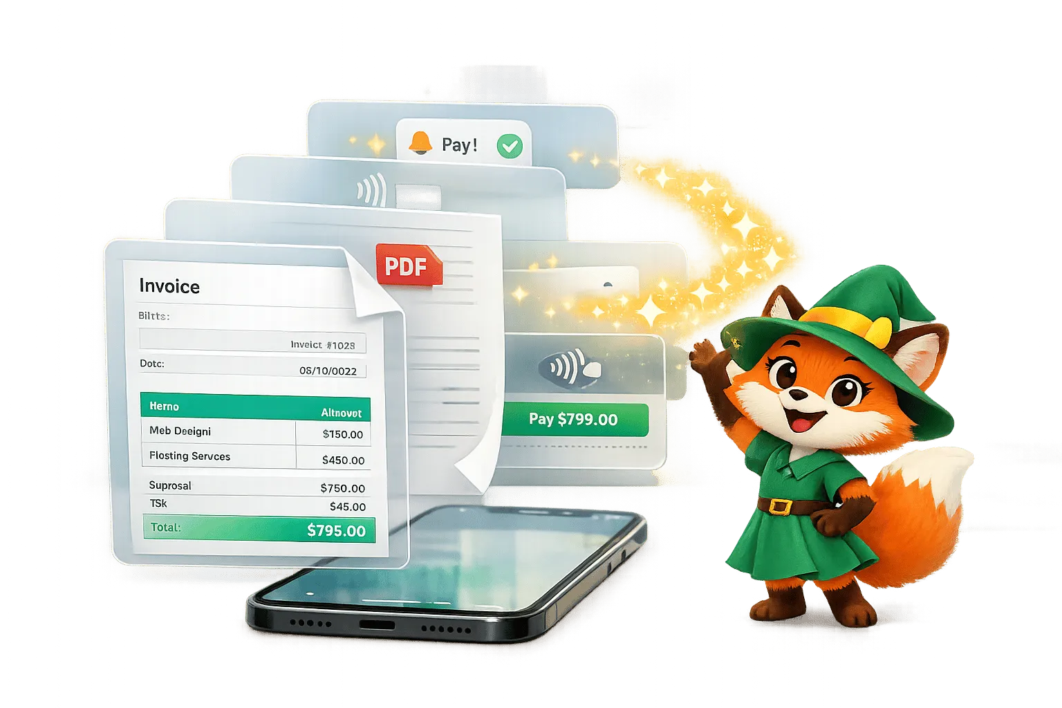 Создание приложений для выставления счетов и квитанций без программирования с помощью Adalo