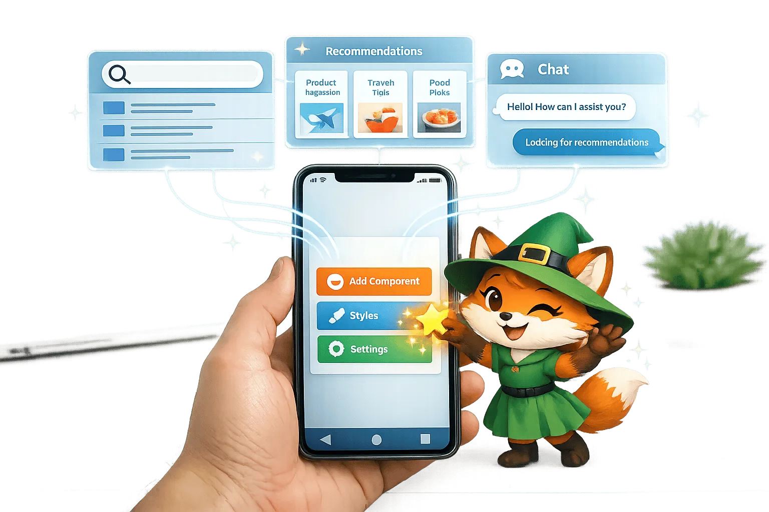 Внедрение функций искусственного интеллекта в мобильное приложение без использования кода