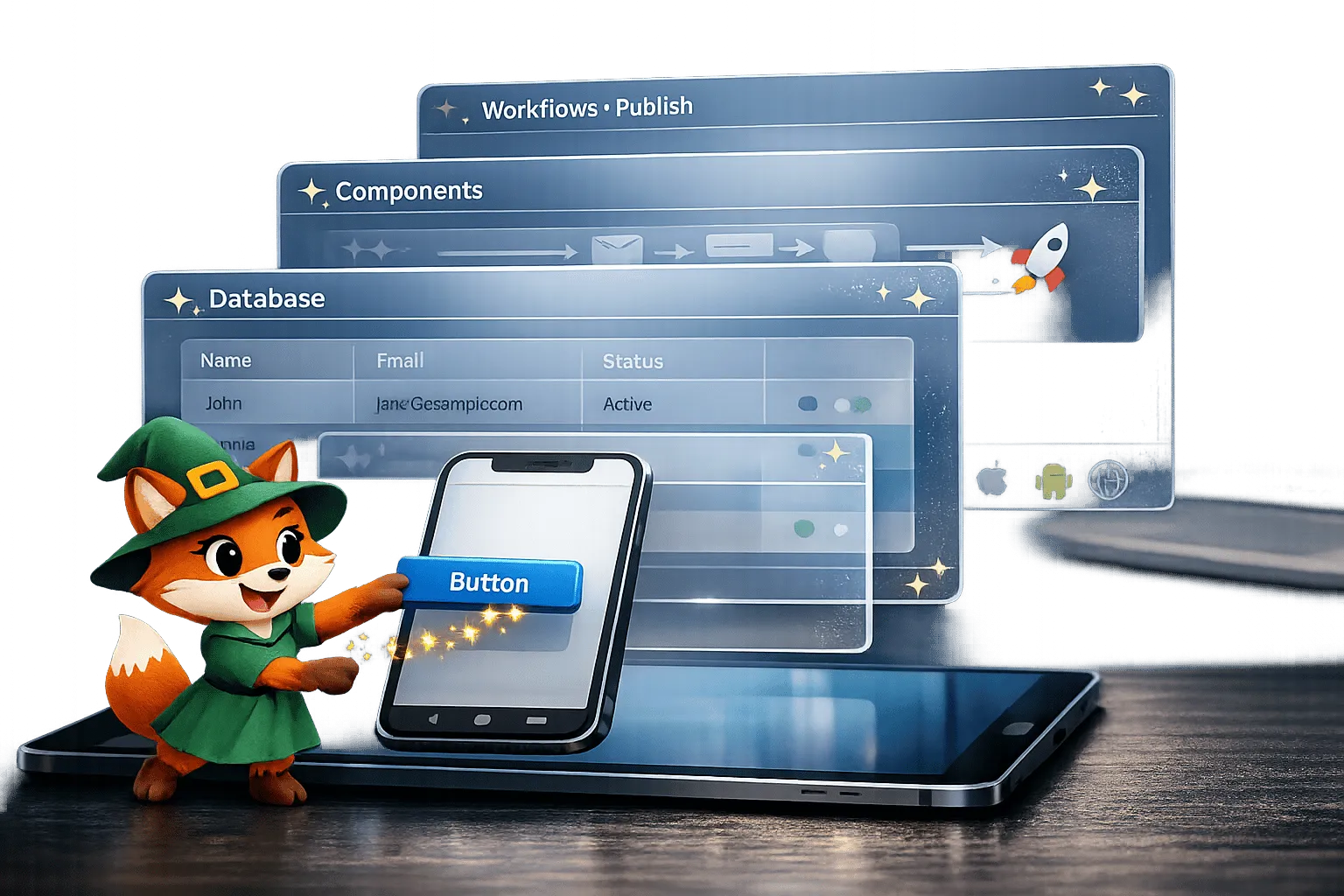 Создание приложений с помощью перетаскивания: руководство по визуальному конструктору Adalo