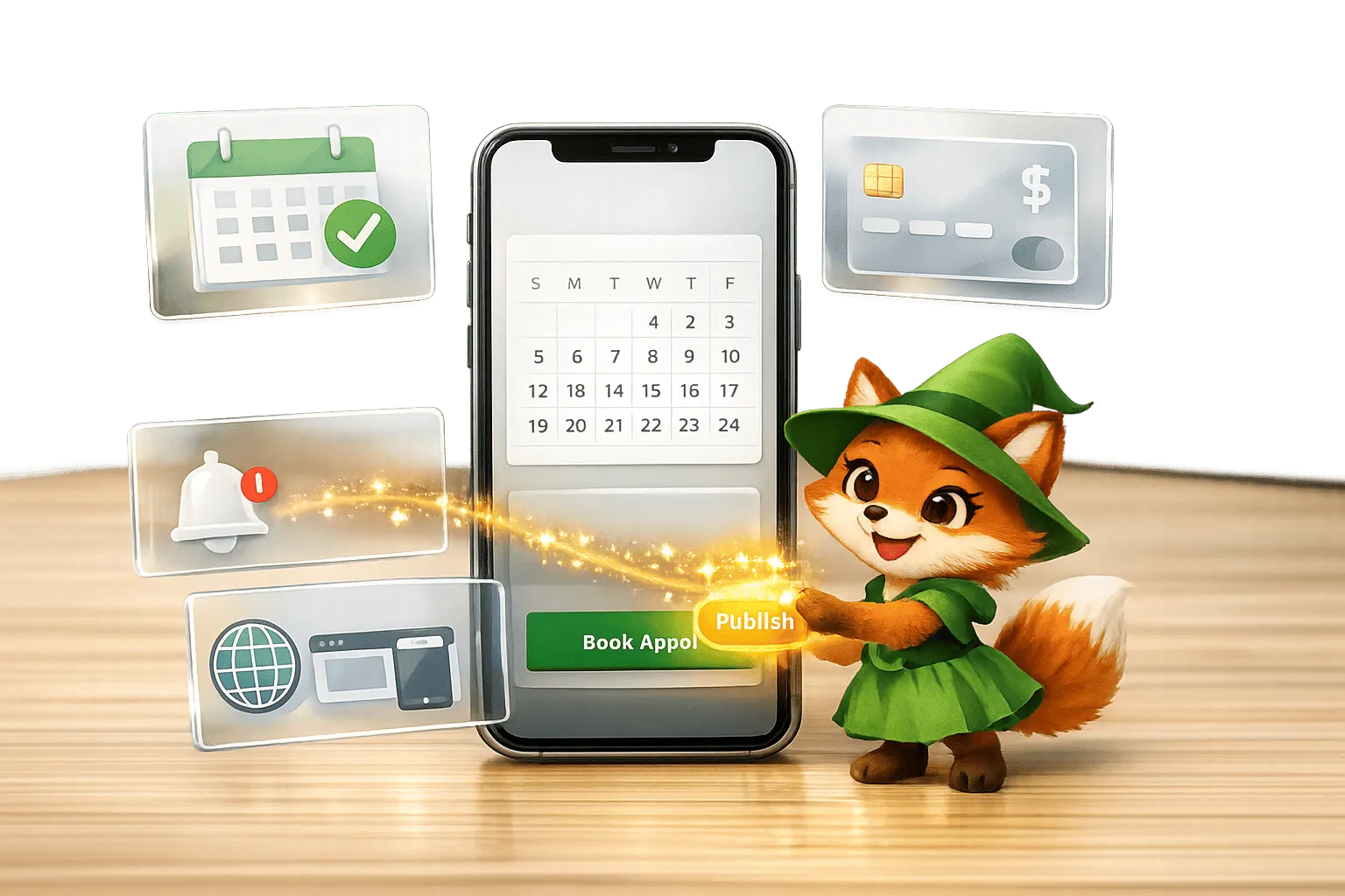 Как создать приложение для бронирования и записи на прием без программирования